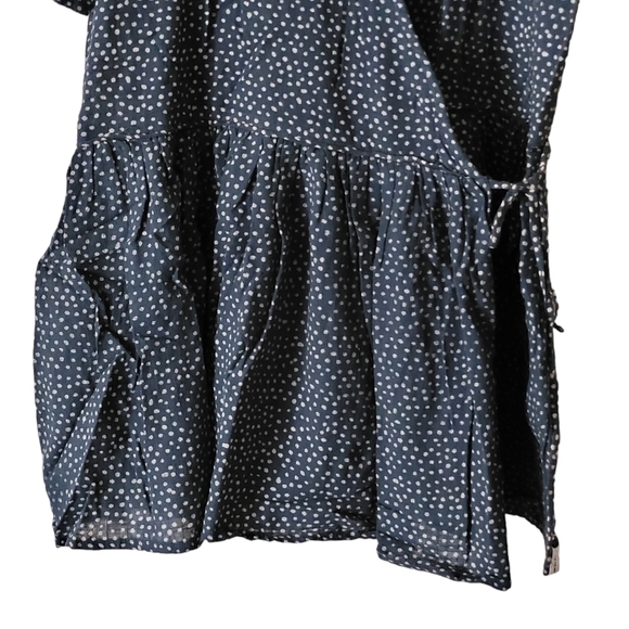 NEW One Teaspoon Starry Night Navy V-Neck Wrap Dress - Picture 7 of 11